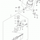 GSX R750 Front master cylinder (gsx-r750l7 e03)