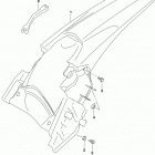 RMX450Z Rear fender (rmx450zl7 e33)