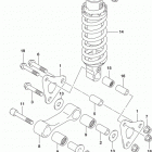 GSX S1000, A Rear cushion lever (gsx-s1000l7 e33)