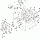 DL1000A,XA Головка цилиндров (передняя)