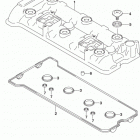 GSX S1000, A Крышка головки цилиндров