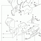 GSX1300R,A Under cowling