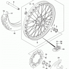 RMX450Z Переднее колесо