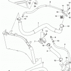 GSX1300R,A Радиатор и Патрубки