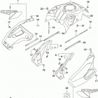 DL1000A,XA Fuel tank cover (dl1000xal8 e03)