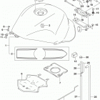GSX1300R,A Fuel tank (gsx1300ral7 e28)