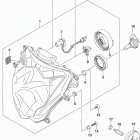 GSX,R600 Headlamp (gsx-r600l7 e03)