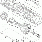 GSX R750 Сцепление