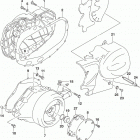 VZR1800,BZ Crankcase cover (vzr1800l7 e28)