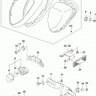 VL800 Rear combination lamp (vl800tl7 e33)