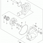GSX,R600 Водяной насос