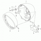 VL1500 Headlamp housing (vl1500tl7 e33)