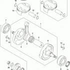 RM,Z450 Коленвал