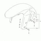 VZ800 Переднее крыло