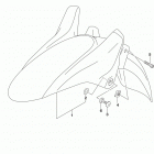 DL650A Переднее крыло