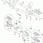 DL650A Подножки