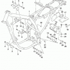 DR650SE Frame (dr650sel7 e03)