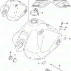 DR200S Fuel tank (dr200sl7 e33)