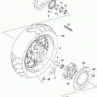 DL1000A,XA Rear wheel (dl1000xal8 e33)