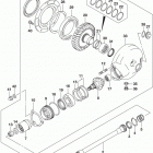 VL1500 Propeller shaft  /  final drive gear (vl1500tl7 e3...