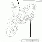 DR,Z400SM Label (dr-z400sml7 e03)