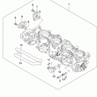 GSX R750 Throttle body (gsx-r750l7 e33)