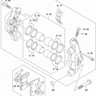 VZR1800,BZ Front caliper (vzr1800bzl7 e03)