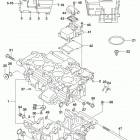 GSX,R600 Картер двигателя