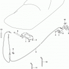 AN400A,ZA Seat support bracket