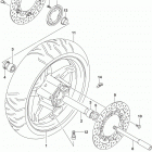 AN650,Z Переднее колесо