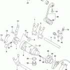 DR200S Механизм  переключения передач