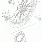 DR200S Переднее колесо
