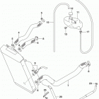 VL800,T Radiator hose (vl800tl6 e03)