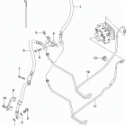 UH200 A Front brake hose (uh200al6 p28)