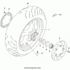 AN400A,ZA Переднее колесо