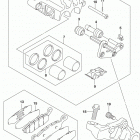 VL1500T Задний суппорт
