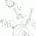 VL1500T Коленвал
