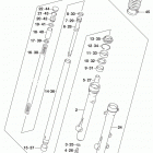 DR200S Передняя вилка