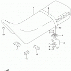 DR200S Сиденье