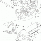VL800,T Rear wheel (vl800l6 e28)