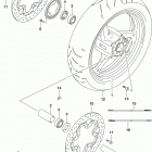GSX1300R A Переднее колесо