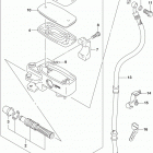 VZ800 Front master cylinder (vz800l6 e33)