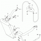 VL800,T Radiator hose (vl800tl6 e33)