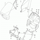 VZR1800 BZ Headlamp cover (for pgz)  (vzr1800bzl6 e33)