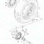 VL1500B Переднее колесо