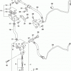 GSX1300R A Rear master cylinder (gsx1300ral6 e28)