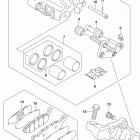 VL1500B Задний суппорт
