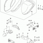 VL800,T Rear combination lamp (vl800tl6 e28)