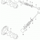 AN400A,ZA Распределительный вал  /  клапана