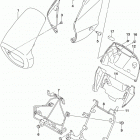 VZR1800 BZ Headlamp cover (for pgz)  (vzr1800bzl6 e28)